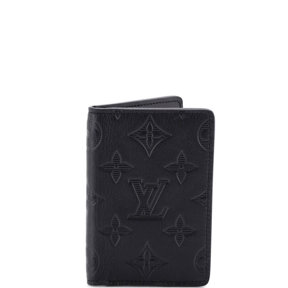 Louis Vuitton Pocket Organizer Monogram Shadow Leather
